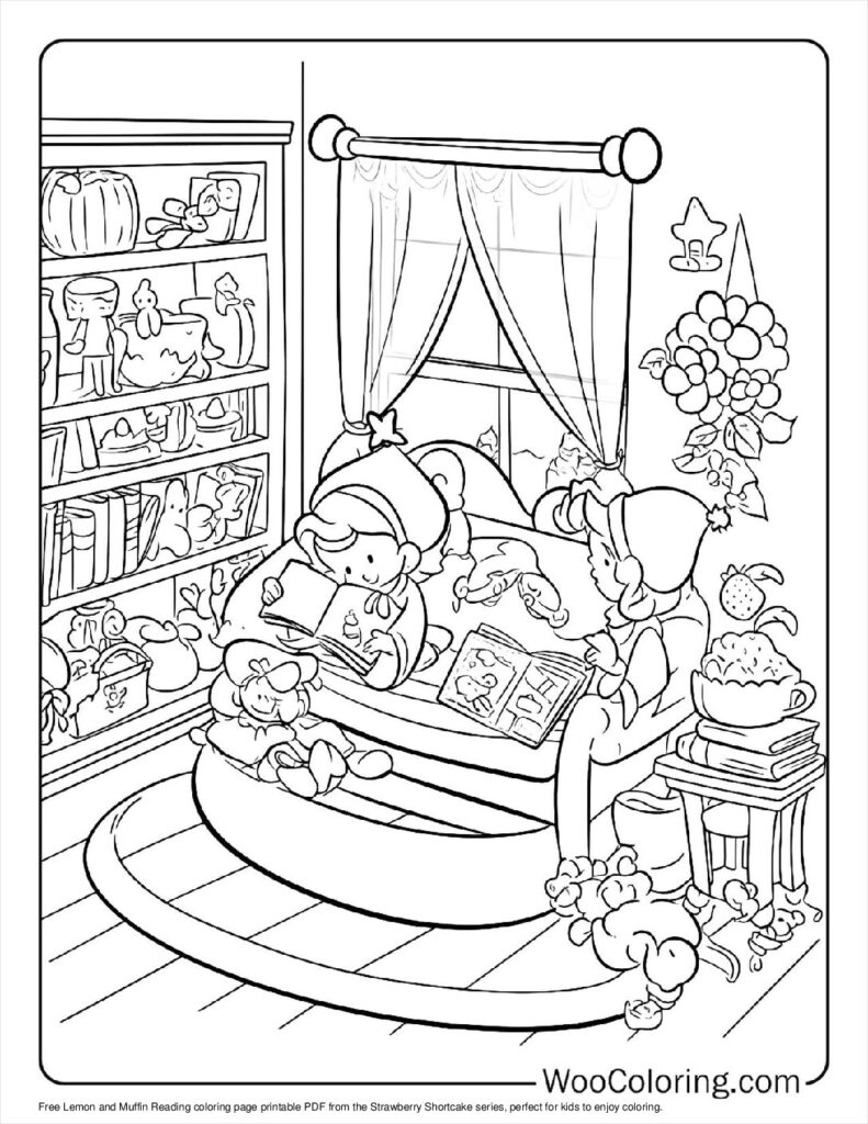 Lemon and Muffin Reading Corner