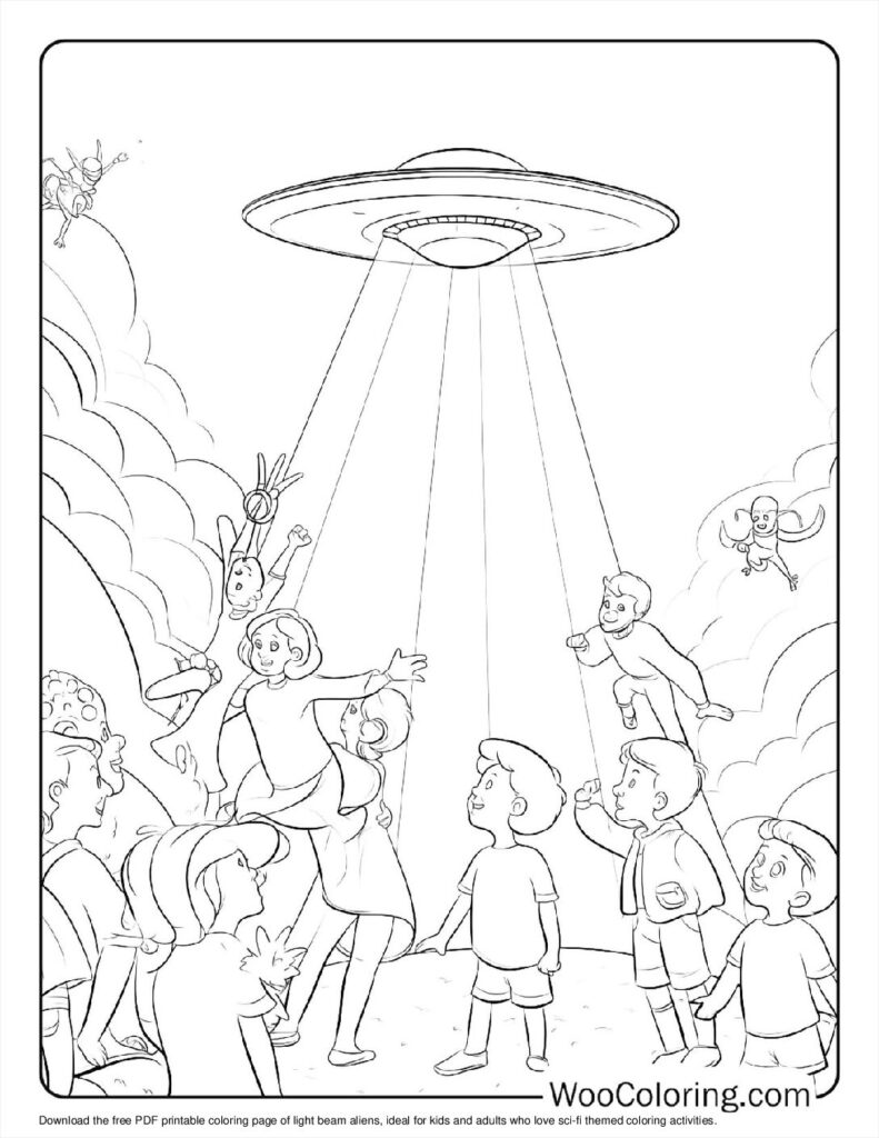 100  Alien coloring pages  Free PDF To Print  - 81