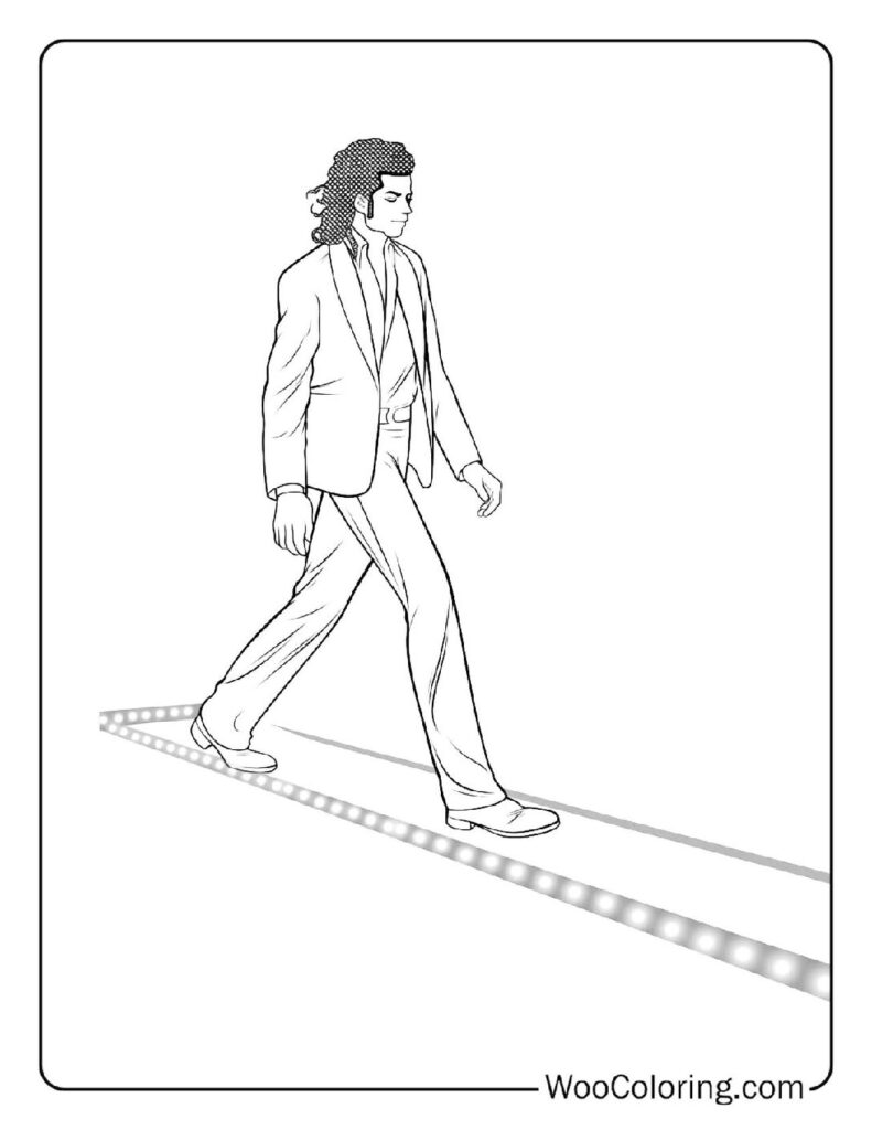 100  Michael Jackson coloring pages  Free PDF To Print  - 27
