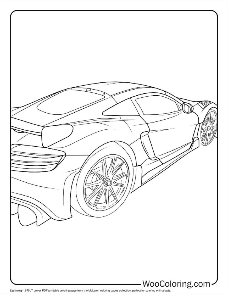 100  McLaren coloring pages  Free PDF To Print  - 42