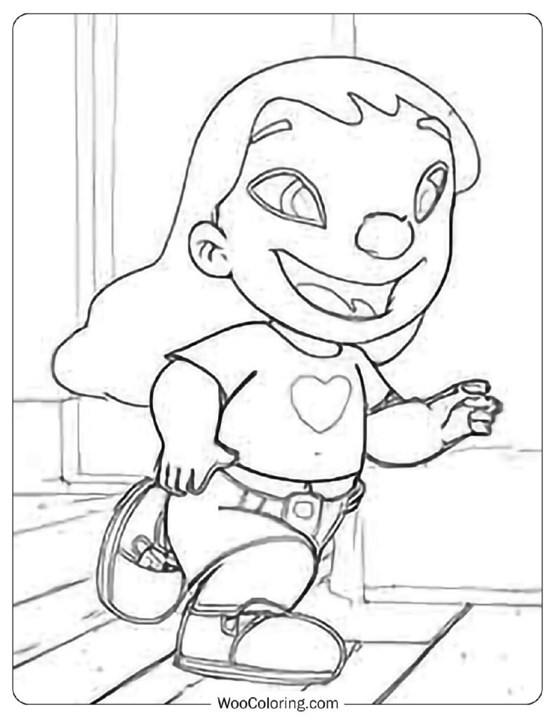 Lilo & Stitch Baby Nani Character