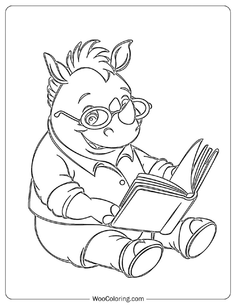 100  Rhino coloring pages  Free PDF To Print  - 89