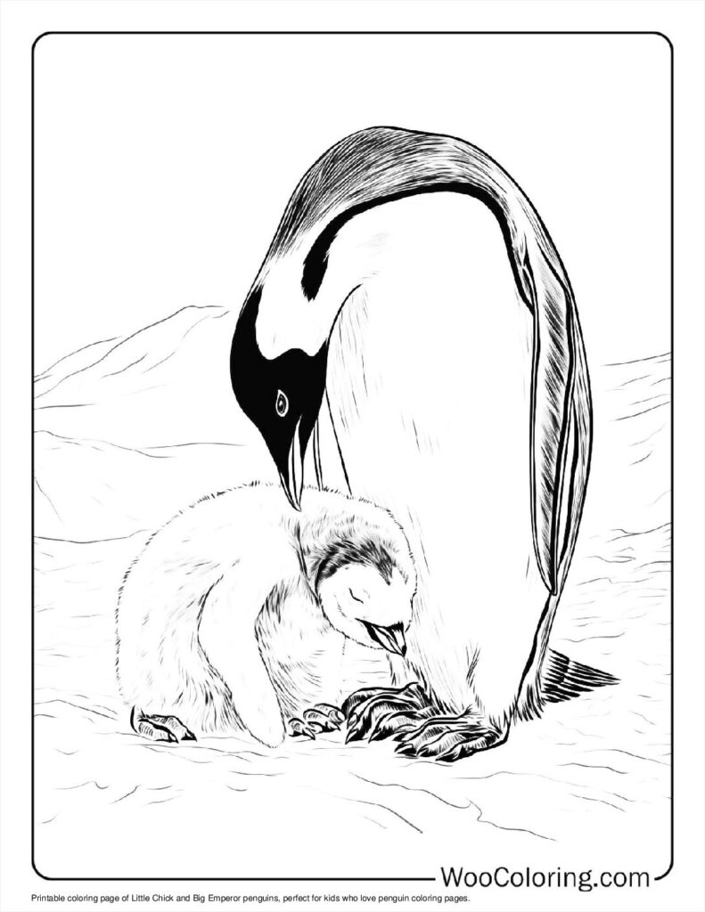 100  Penguin coloring pages  Free PDF To Print  - 12
