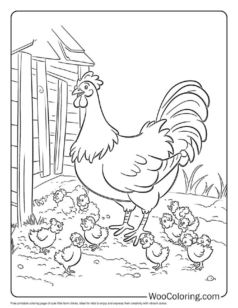 100  Farm coloring pages  Free PDF To Print  - 31