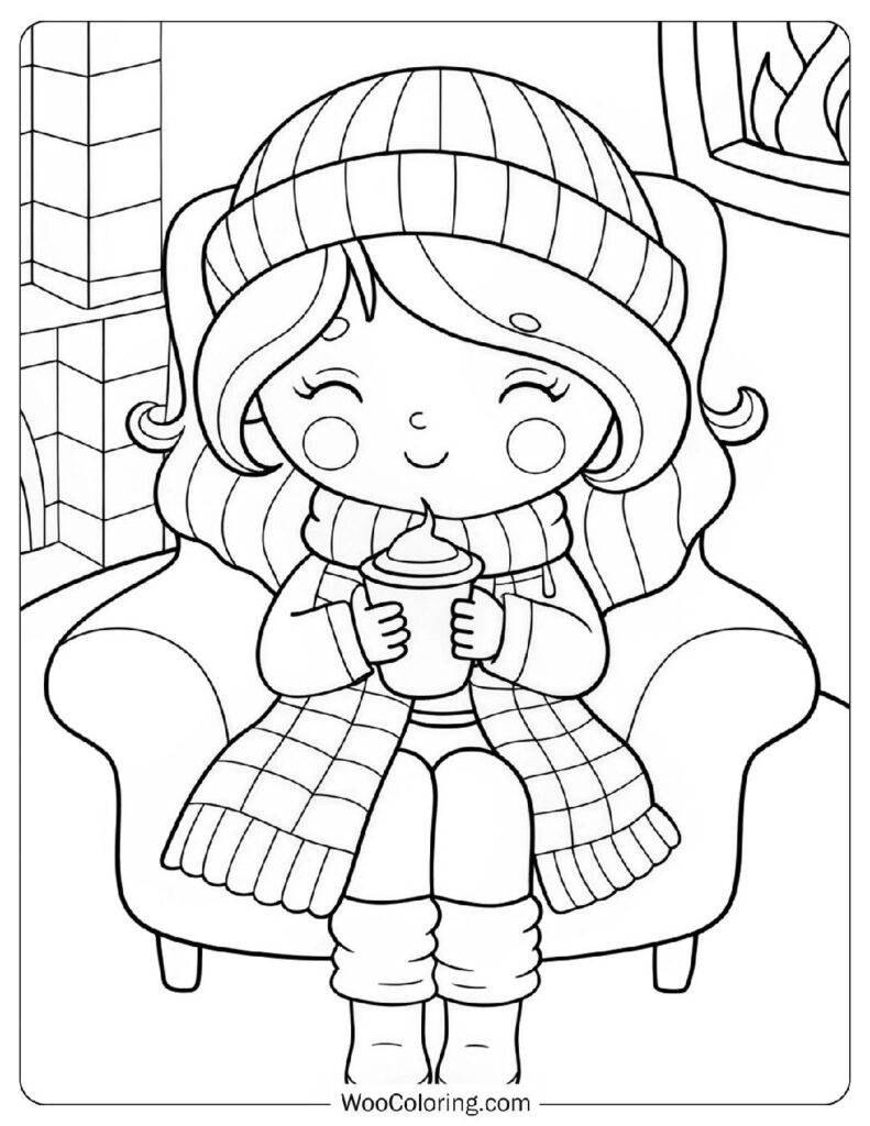 30 Hot Chocolate Coloring Pages  Free PDF To Print  - 81