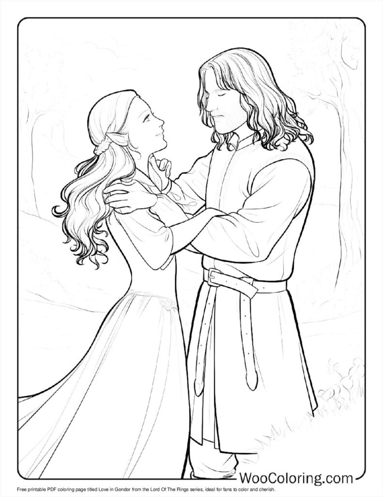 100  Lord Of The Rings coloring pages  Free PDF To Print  - 49