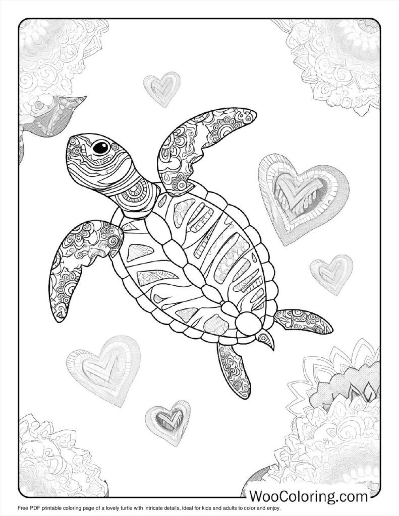 Lovely Turtle Art