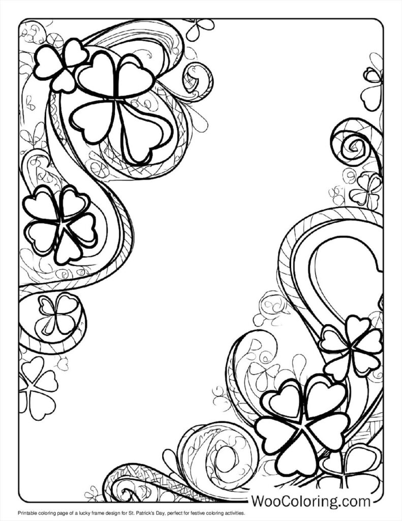 100  St  Patrick s Day coloring pages  Free PDF To Print  - 19