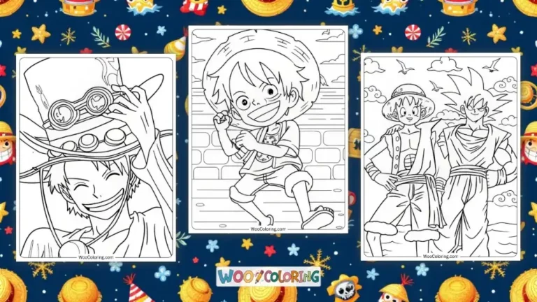 100  Luffy coloring pages  Free PDF To Print  - 40