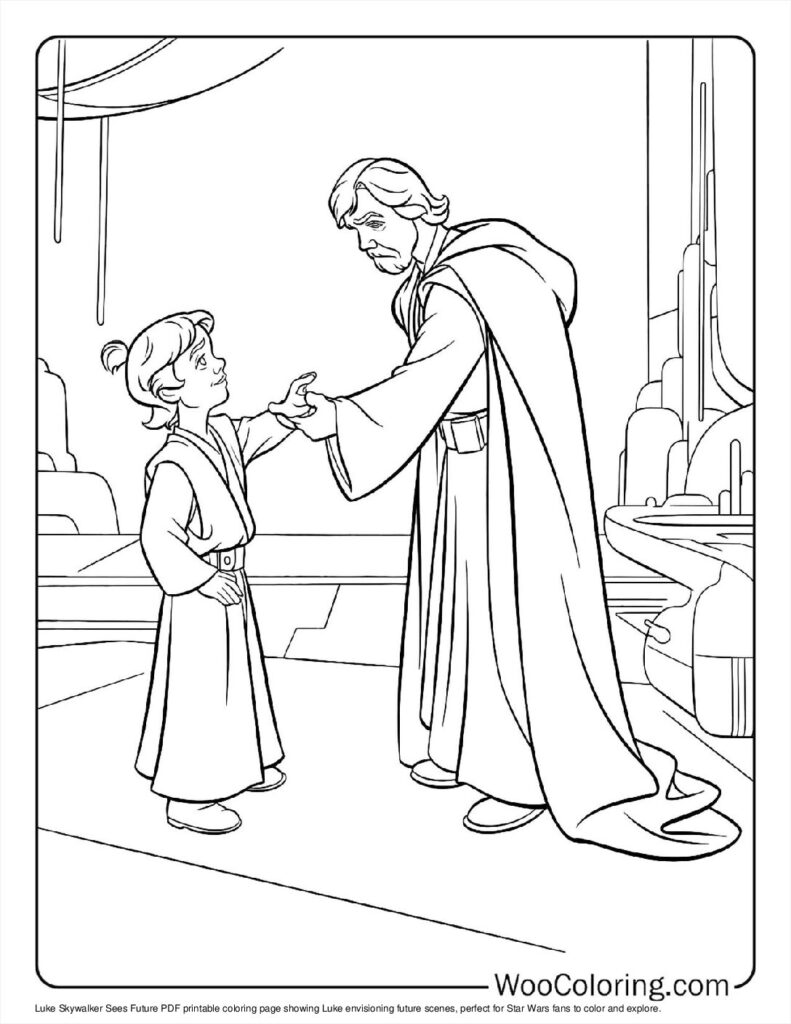 100  Luke Skywalker coloring pages  Free PDF To Print  - 13