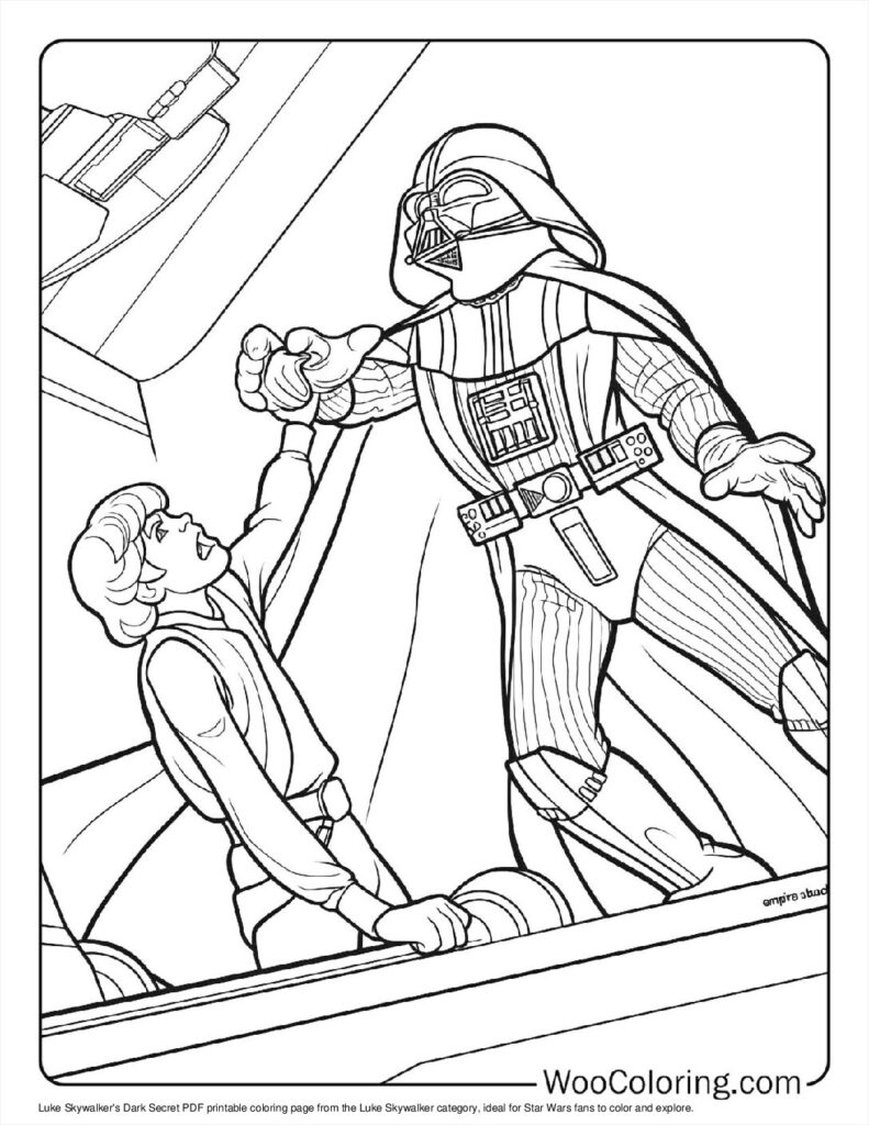 100  Luke Skywalker coloring pages  Free PDF To Print  - 26