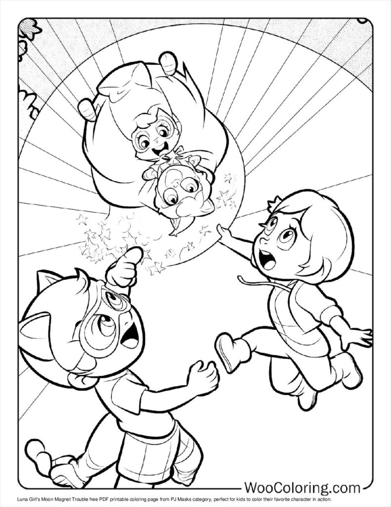 100  PJ Masks coloring pages  Free PDF To Print  - 80