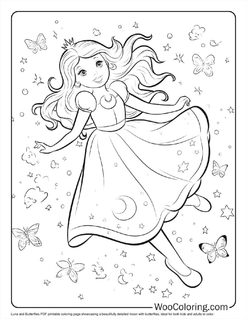 Luna and Butterflies