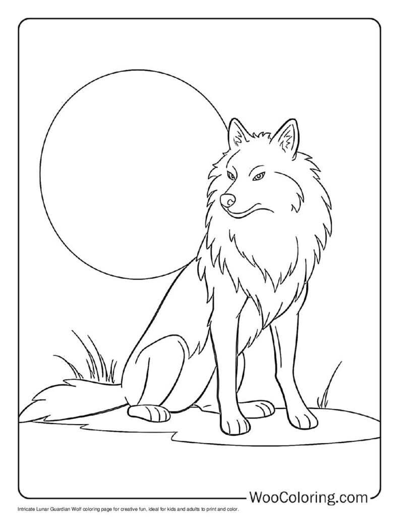 100  Wolf coloring pages  Free PDF To Print  - 84
