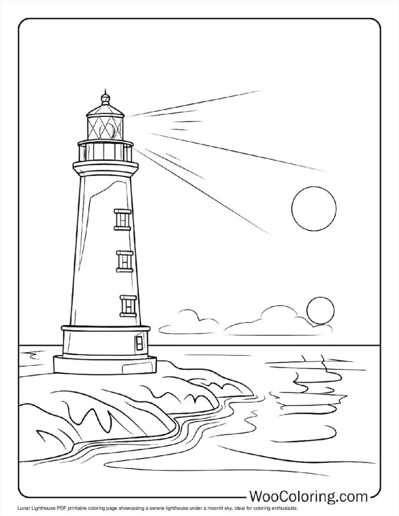 100 Lighthouse coloring pages Free PDF To Print - 76