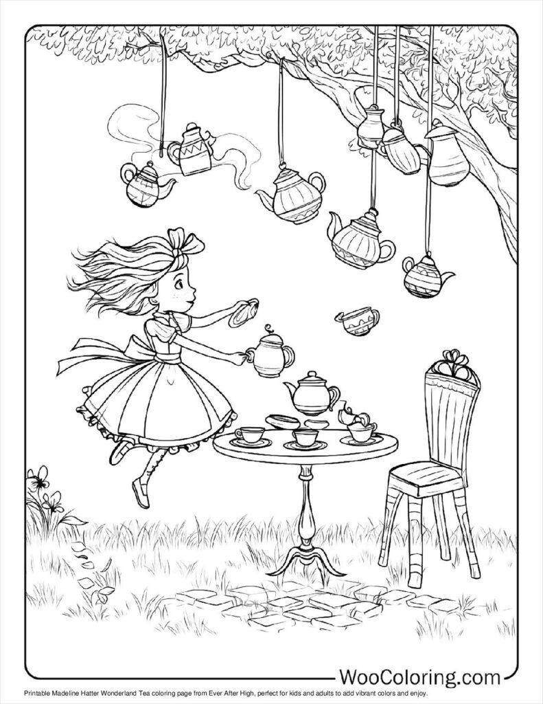 100  Ever After High coloring pages  Free PDF To Print  - 88