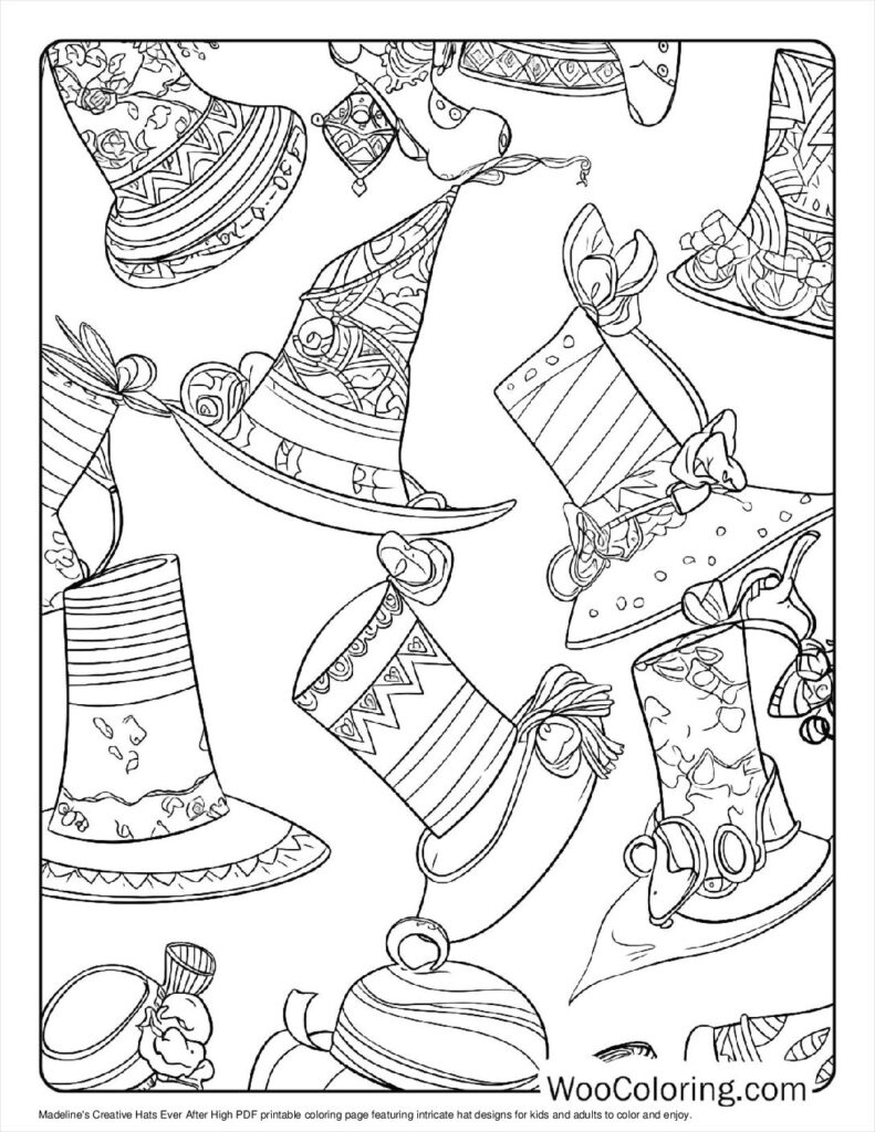 100  Ever After High coloring pages  Free PDF To Print  - 76
