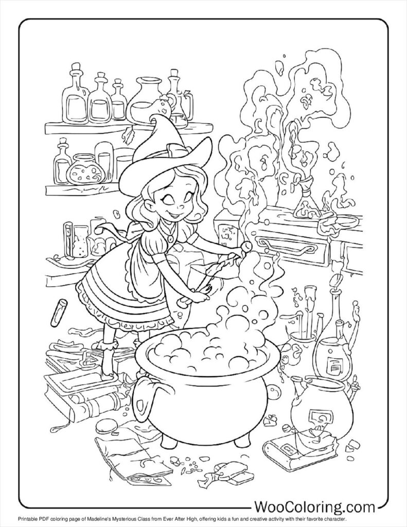 100  Ever After High coloring pages  Free PDF To Print  - 42