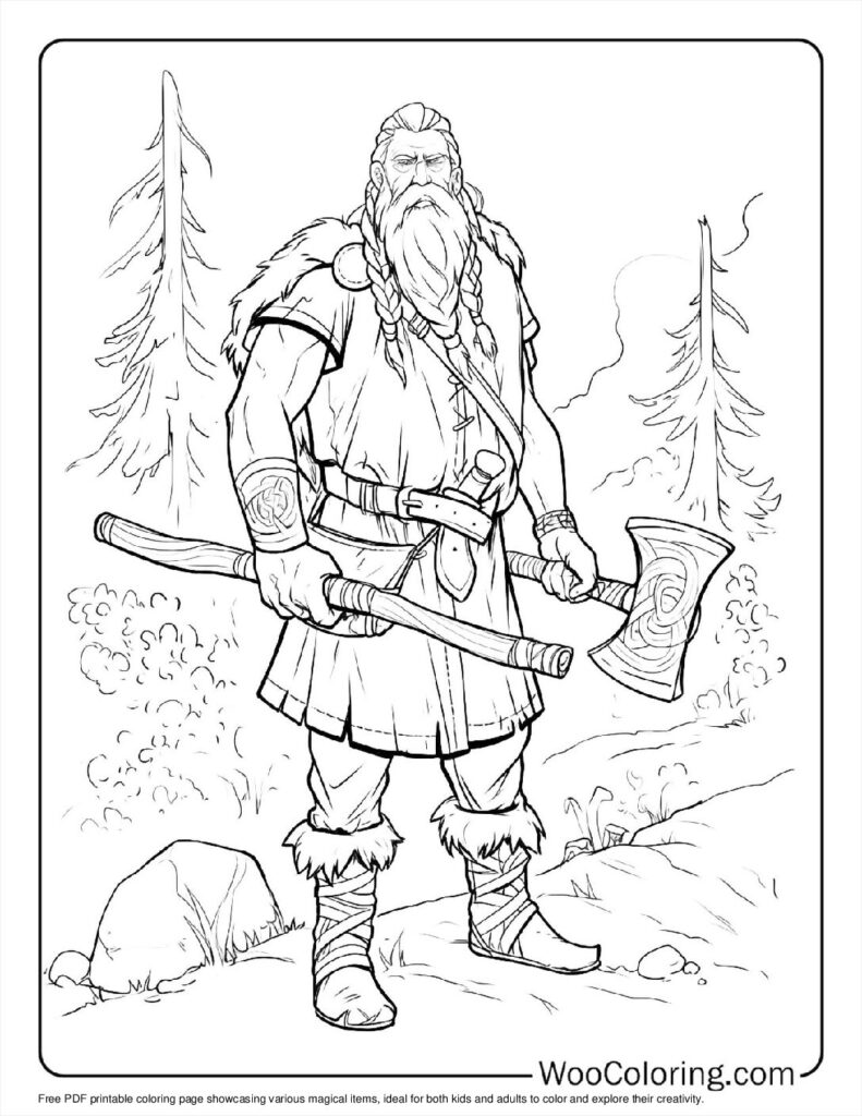 100 Viking coloring pages Free PDF To Print - 80