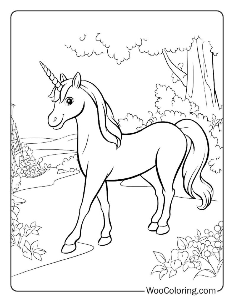 100 Unicorn coloring pages Free PDF To Print - 75
