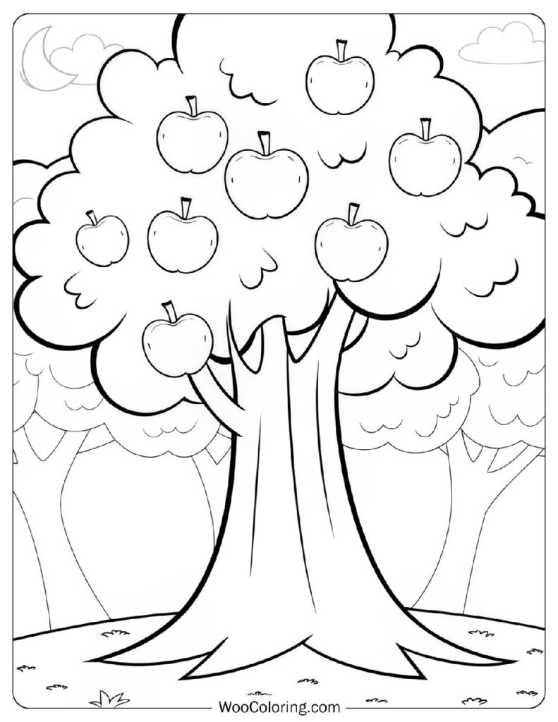 28 Apple Coloring Pages  Free PDF To Print  - 81