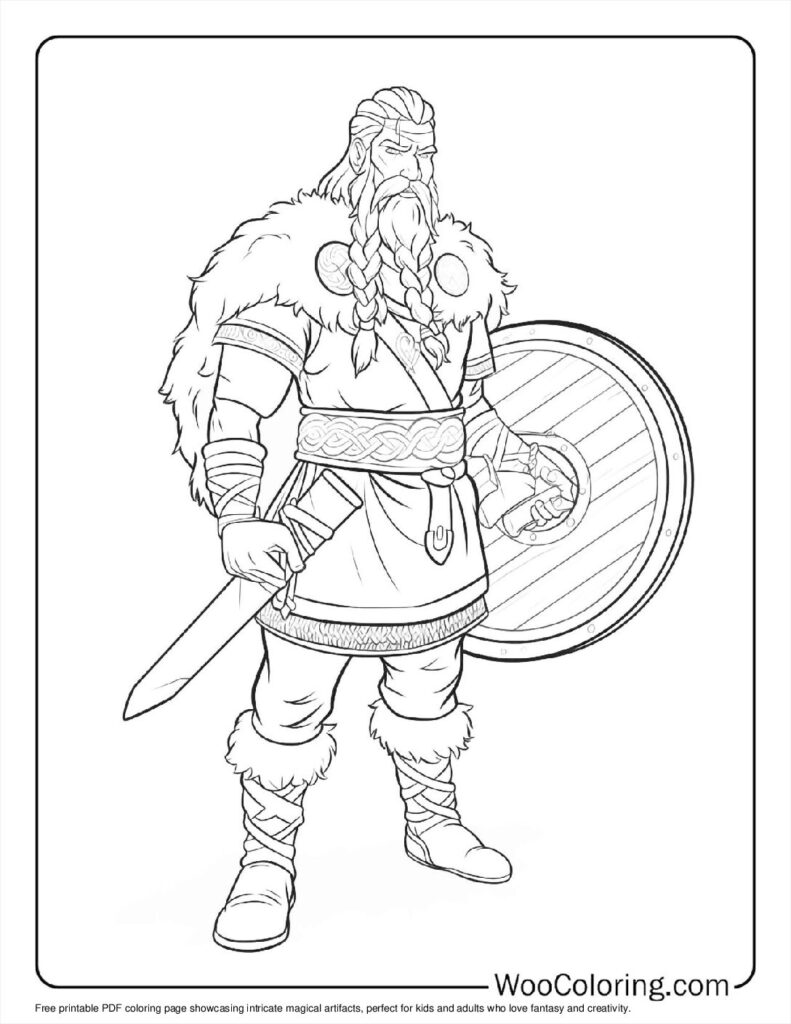 100 Viking coloring pages Free PDF To Print - 61