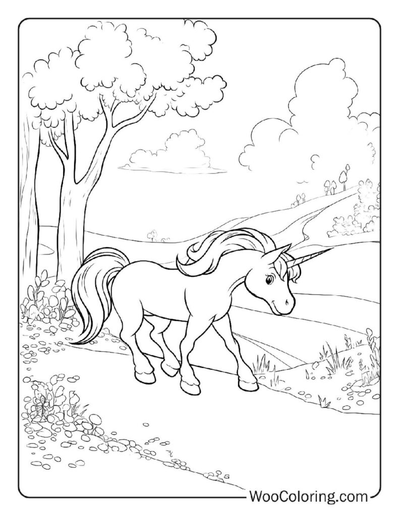 100 Unicorn coloring pages Free PDF To Print - 35