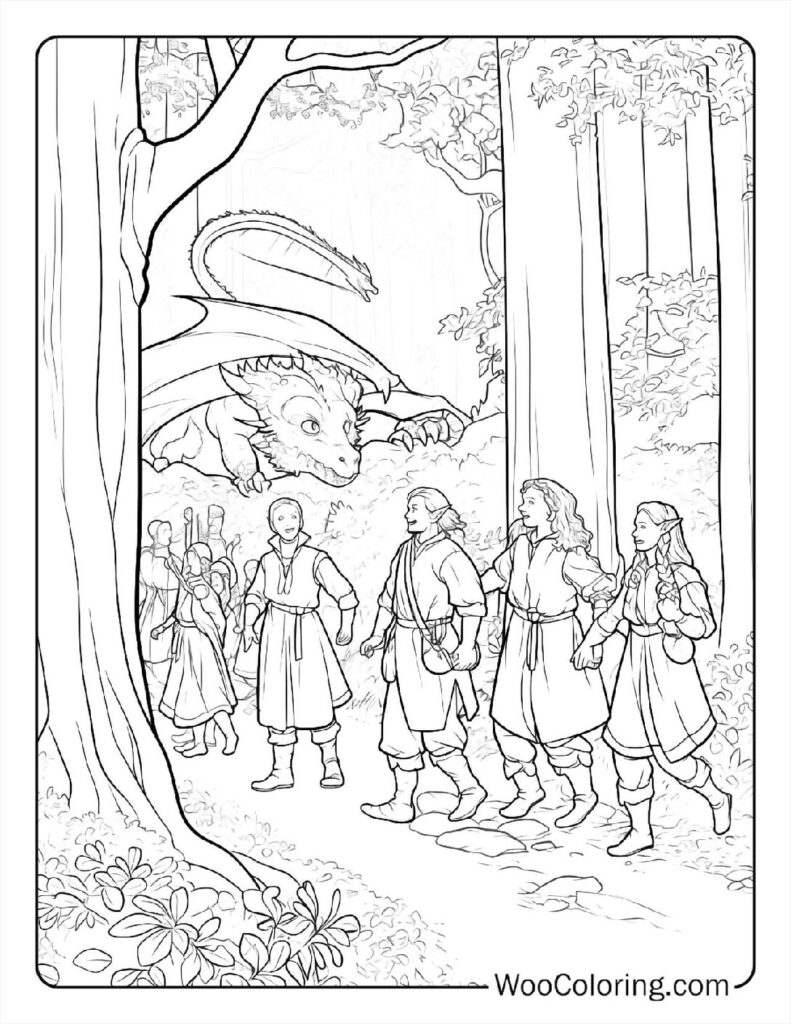 100 Dungeons Dragons coloring pages Free PDF To Print - 30