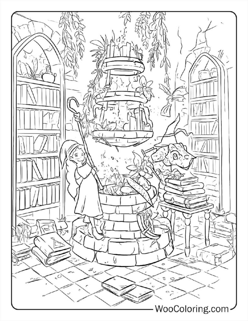 100 Dungeons Dragons coloring pages Free PDF To Print - 2