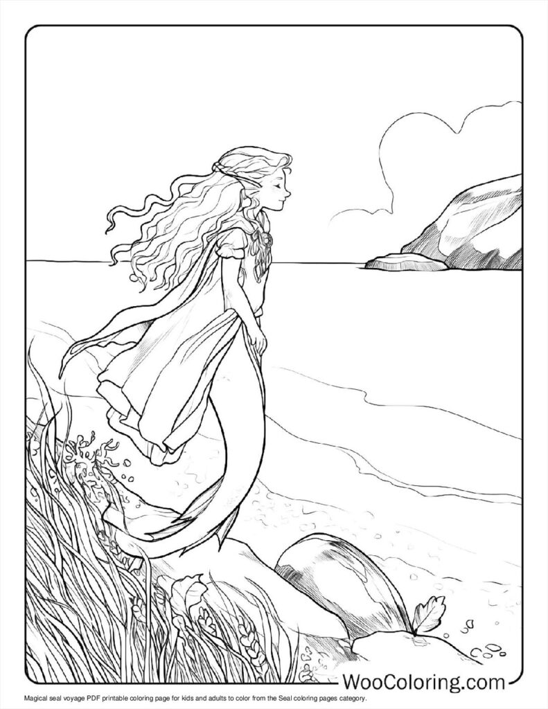 100  Seal coloring pages  Free PDF To Print  - 91