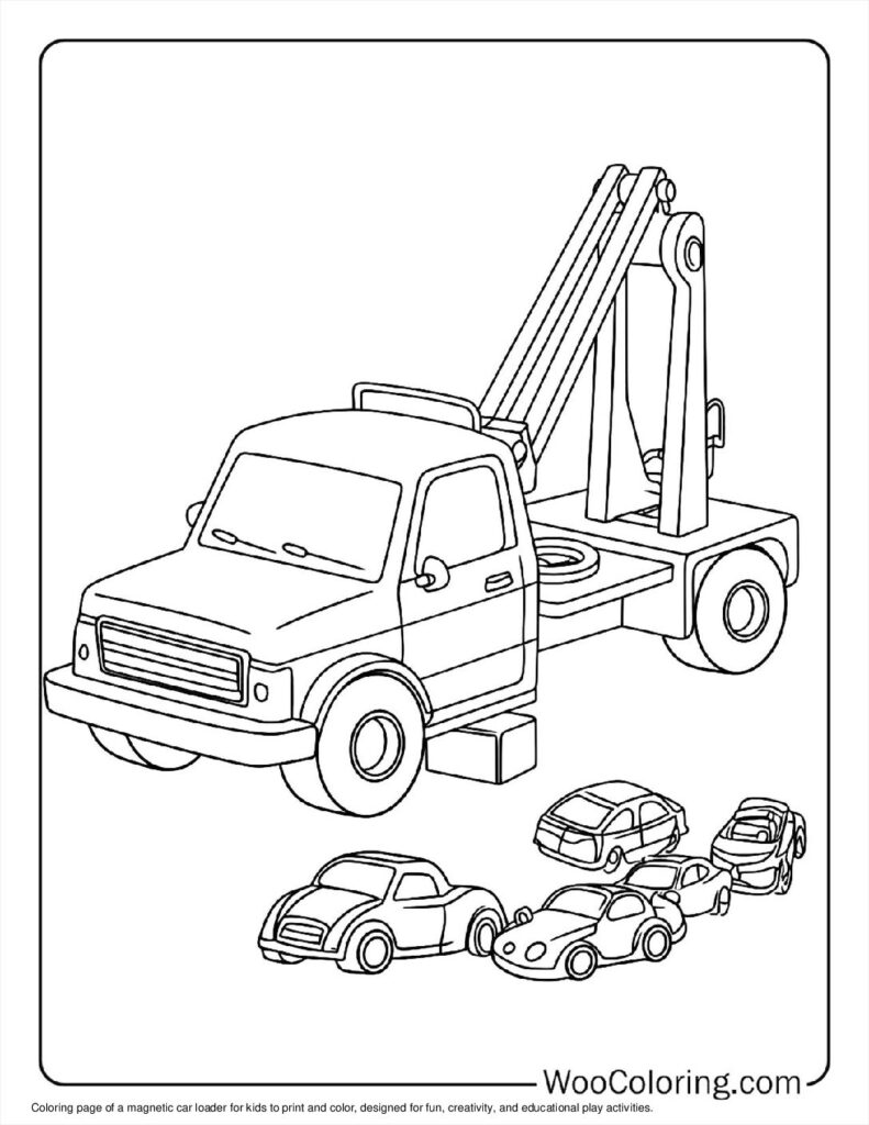 100  Tow Truck coloring pages  Free PDF To Print  - 86