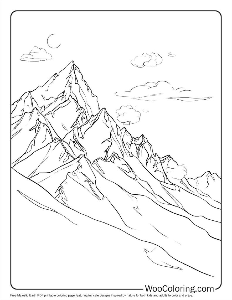 100  Earth coloring pages  Free PDF To Print  - 23