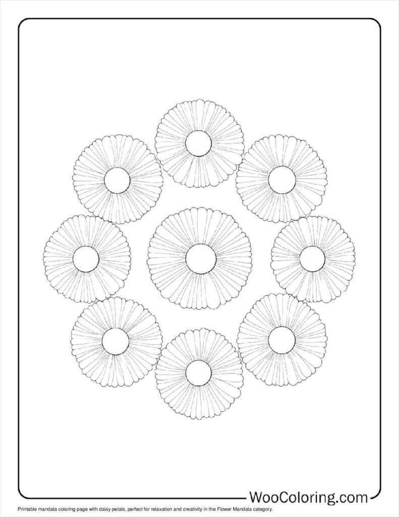 100  Flower Mandala coloring pages  Free PDF To Print  - 88