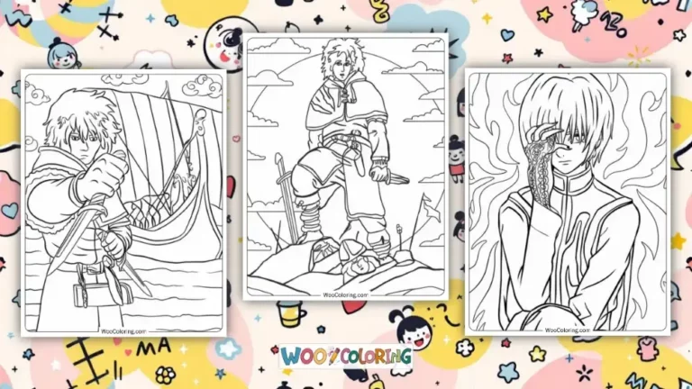 100  Manga coloring pages  Free PDF To Print  - 4