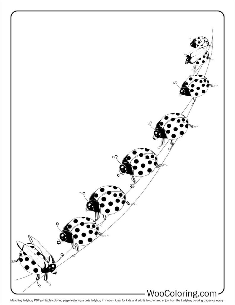 100  Ladybug coloring pages  Free PDF To Print  - 86
