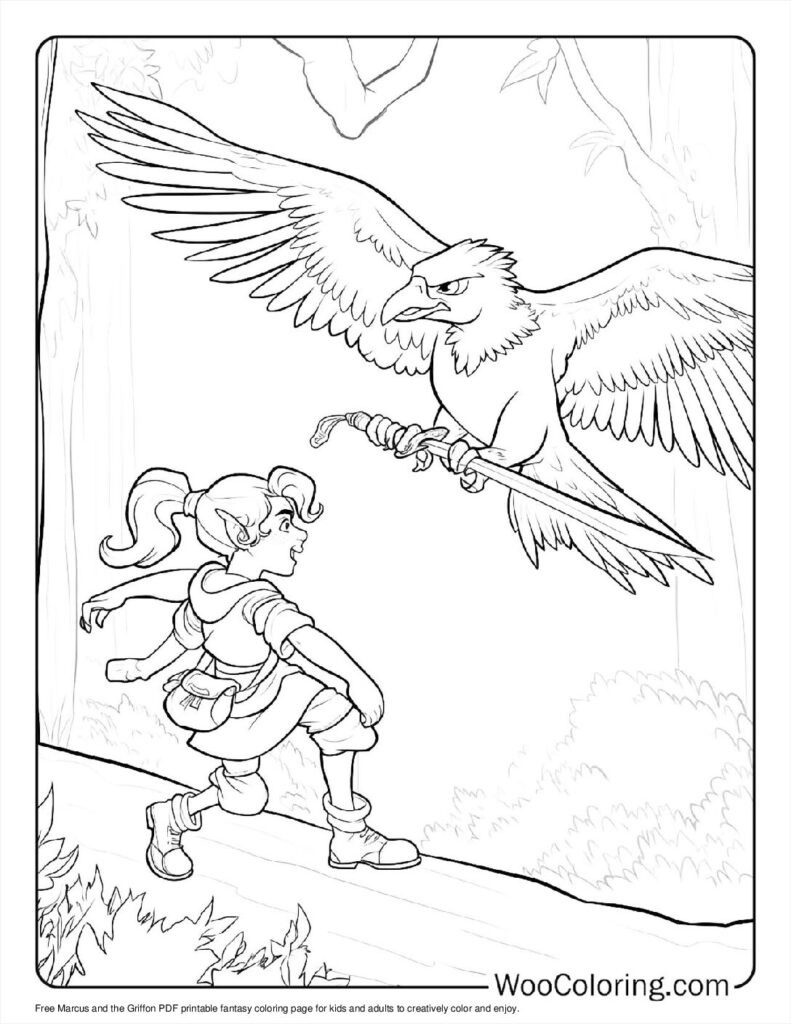100  Fantasy coloring pages  Free PDF To Print  - 28