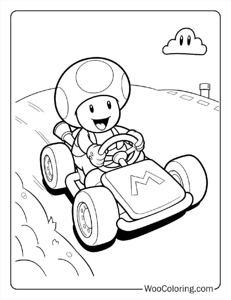 100  Toad coloring pages  Free PDF To Print  - 71
