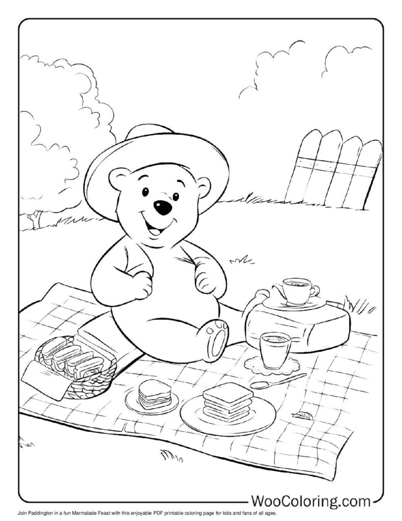 100  Paddington coloring pages  Free PDF To Print  - 35