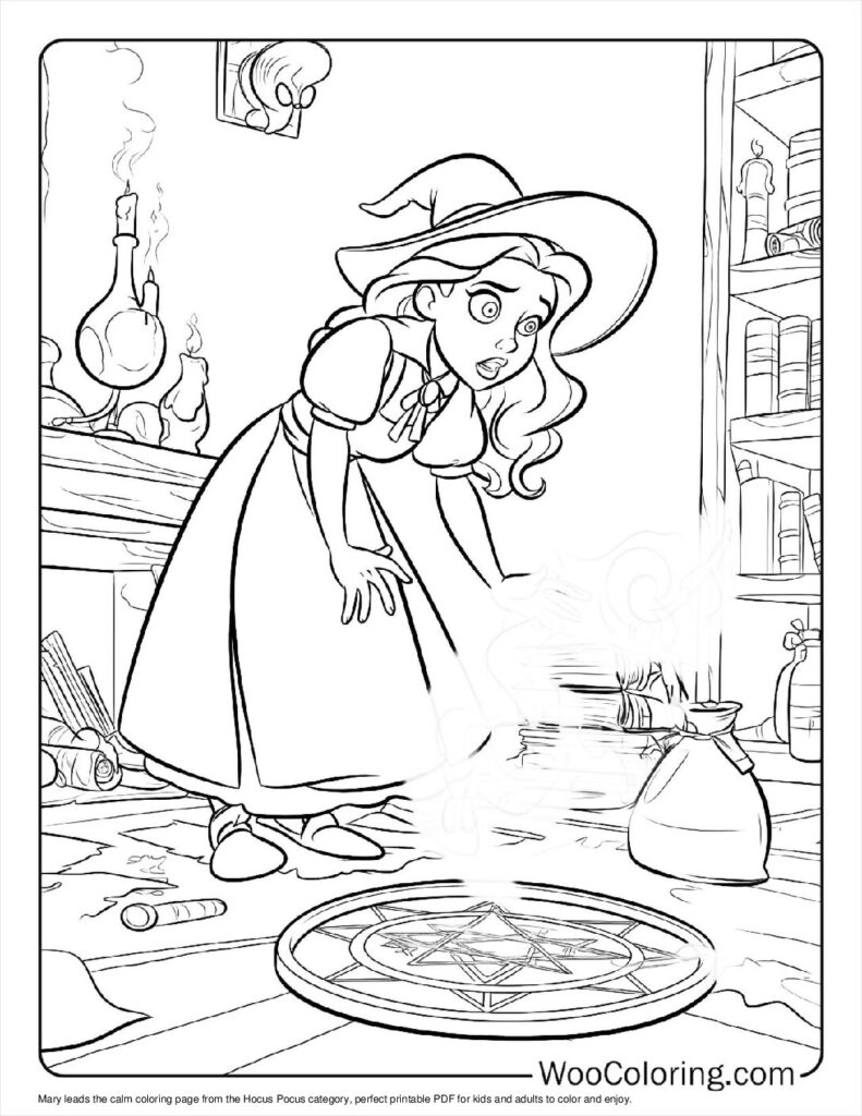 100  Hocus Pocus coloring pages  Free PDF To Print  - 67