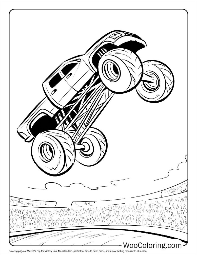 100  Monster Jam coloring pages  Free PDF To Print  - 48