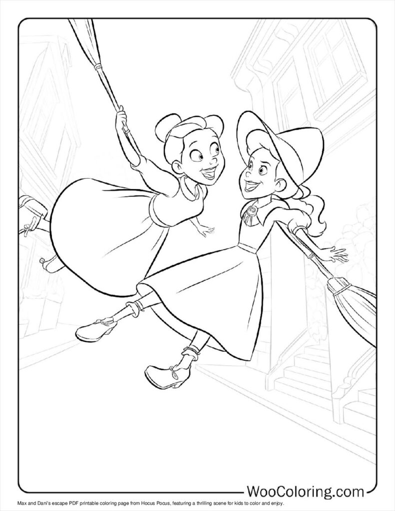 100  Hocus Pocus coloring pages  Free PDF To Print  - 50