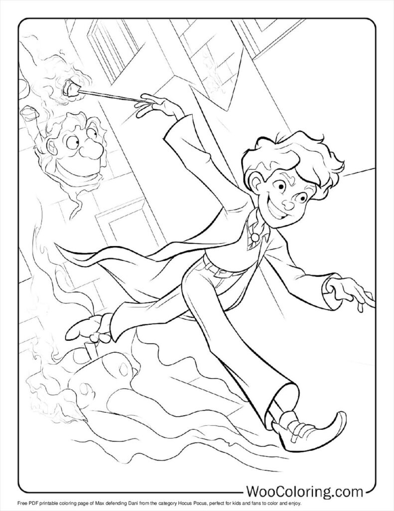 100  Hocus Pocus coloring pages  Free PDF To Print  - 68