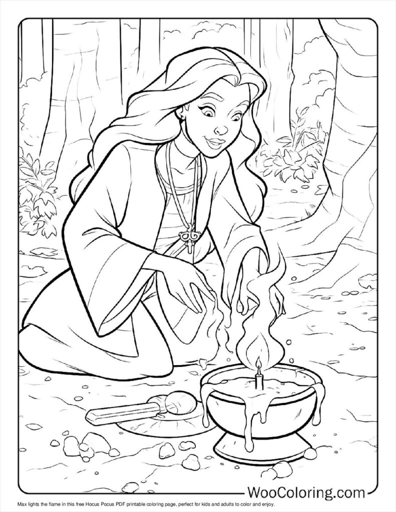 100  Hocus Pocus coloring pages  Free PDF To Print  - 13