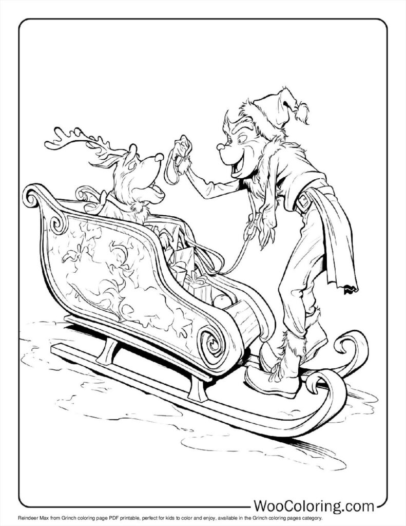 100  Grinch coloring pages  Free PDF To Print  - 38