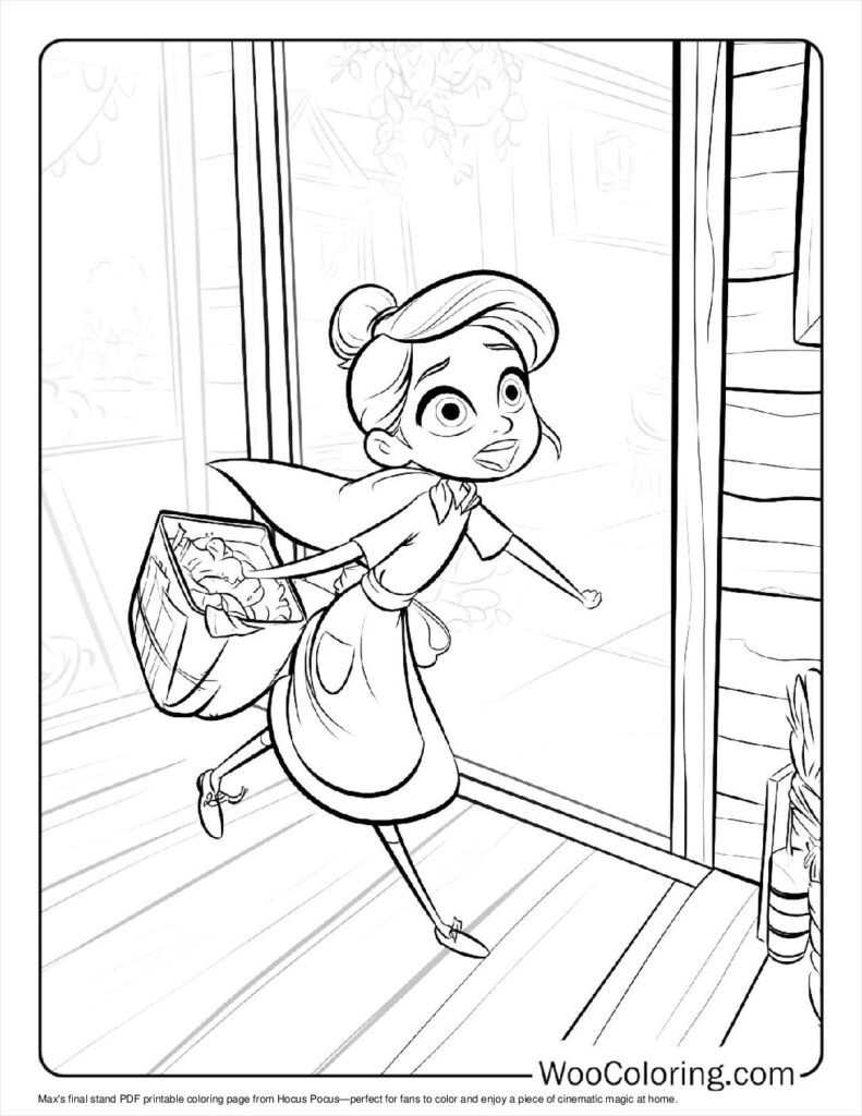 100  Hocus Pocus coloring pages  Free PDF To Print  - 10