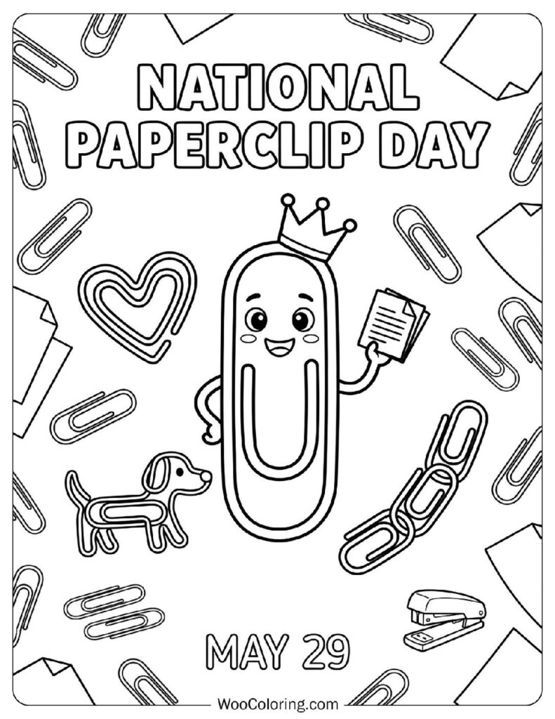 May 29 – National Paperclip Day