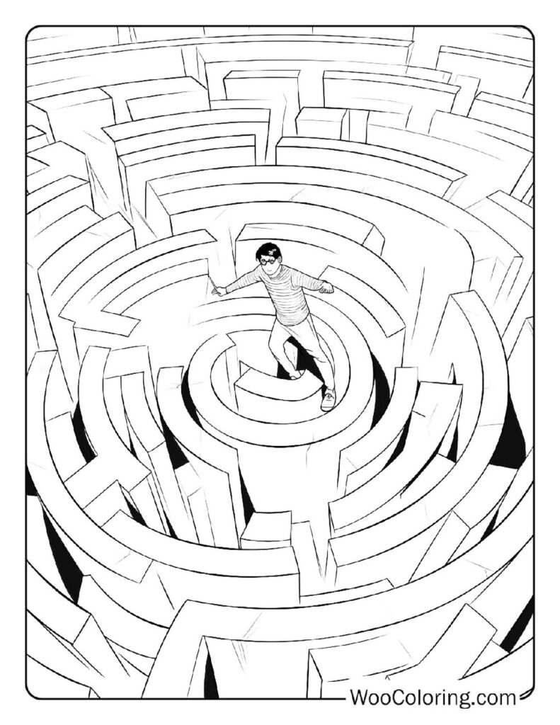 100  Harry Potter coloring pages  Free PDF To Print  - 15