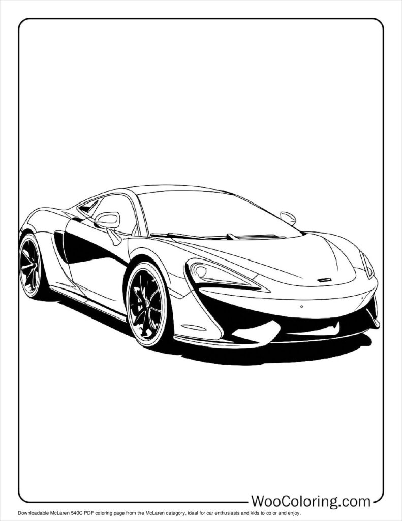 100  McLaren coloring pages  Free PDF To Print  - 53
