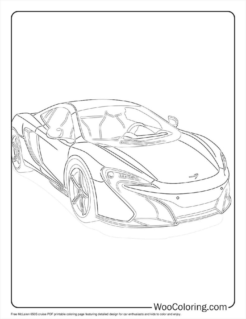 100  McLaren coloring pages  Free PDF To Print  - 28