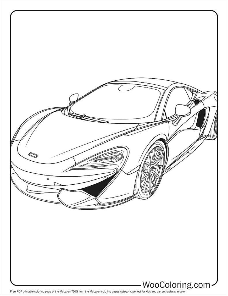 100  McLaren coloring pages  Free PDF To Print  - 99